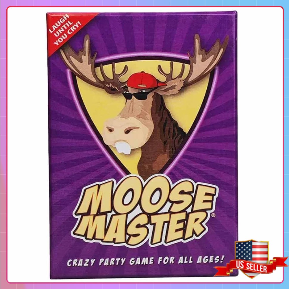 Moose Master Card Game,Crazy Party Game for All Ages,3-10 Players,Board Game JQ