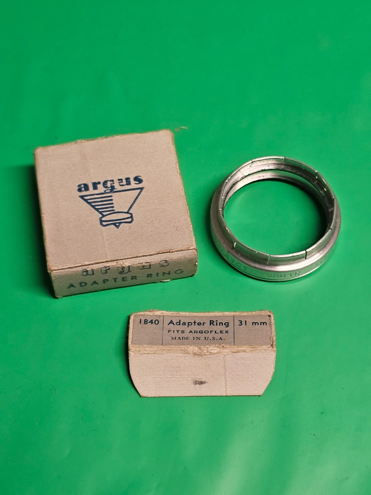 Vintage Argus 31mm 1840 Adapter Ring Fits Argoflex Free Shipping