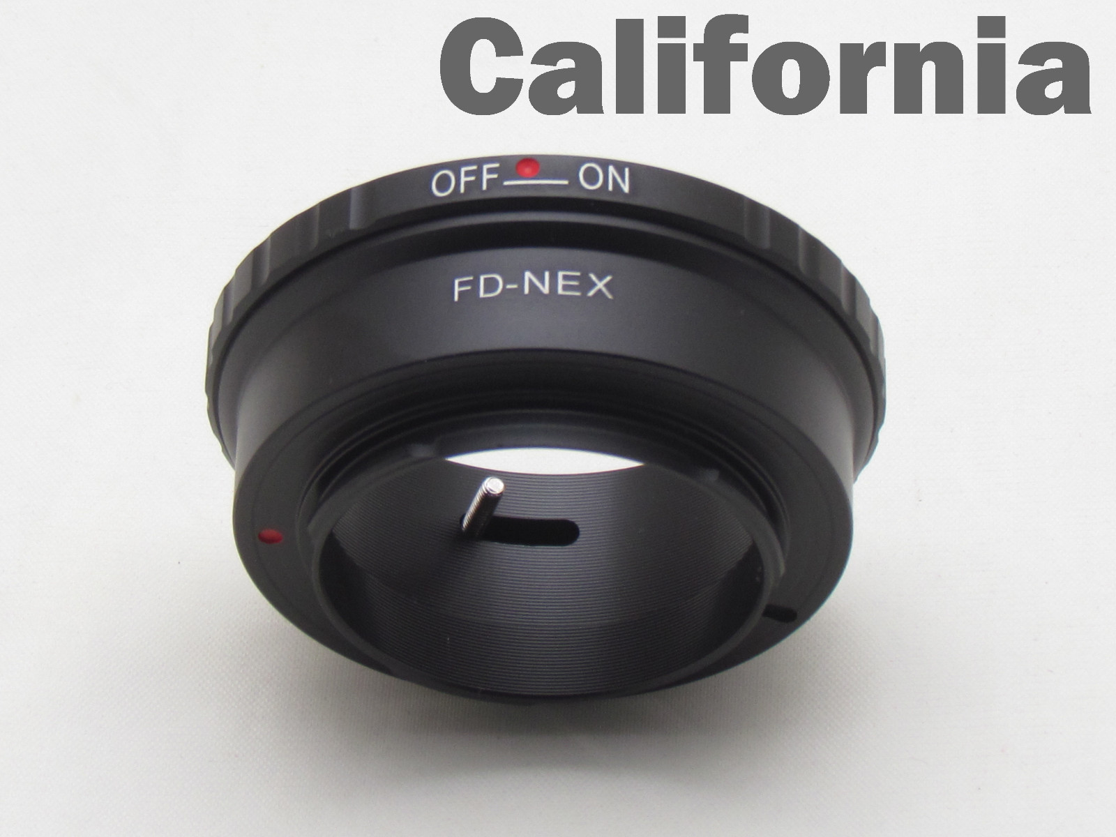 Lens Adapter For CANON FD to Sony NEX5 NEX5C 7 C3 NEX-VG10 VG20 5N Ring Mount