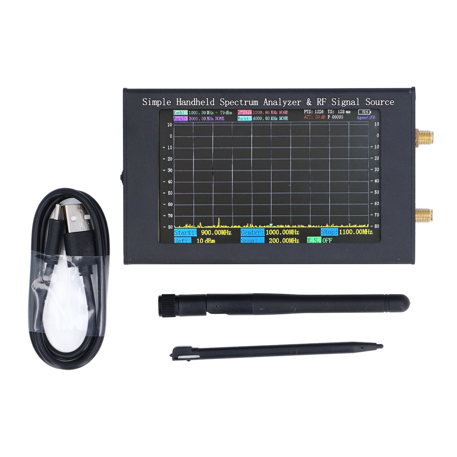 Handheld Spectrum Analyzer Portable Reliable Signal Generator For RF Testing