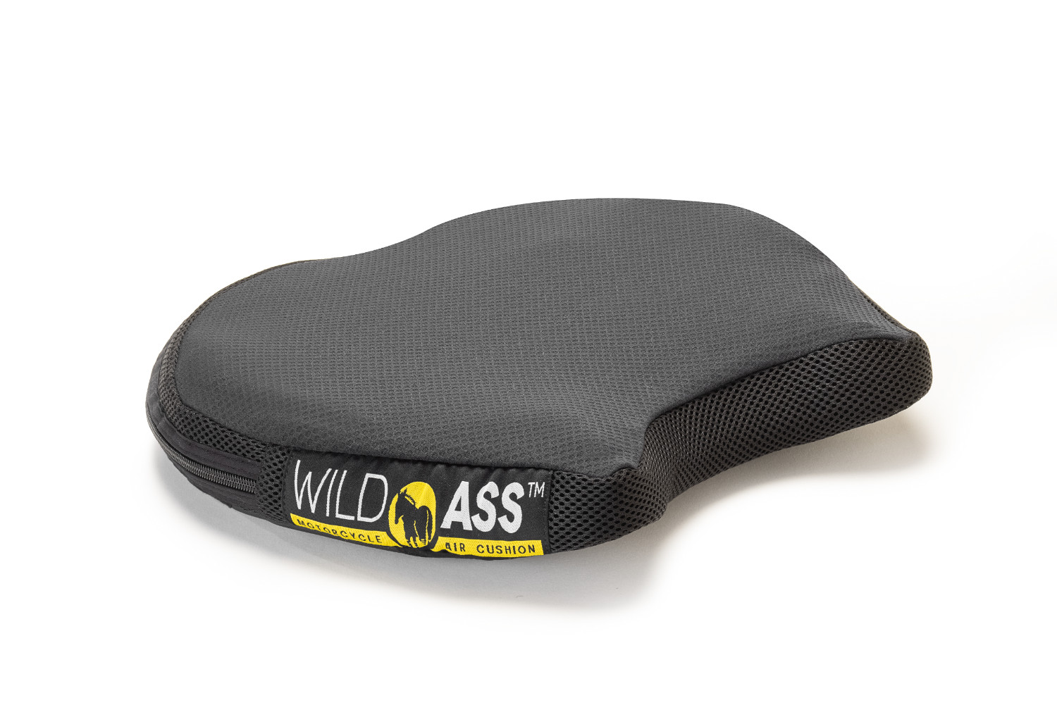 Wild Ass Cruiser Motorcycle Air Seat Cushion Smart Classic Black 15.5x14