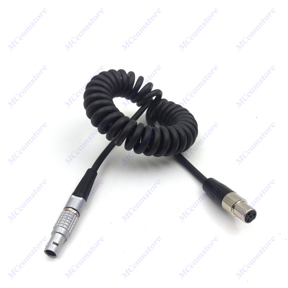 XLR 4 Pin Female To 0b 2 Pin Male Spring Cable Power TARRI ALEXA Camera Monitor