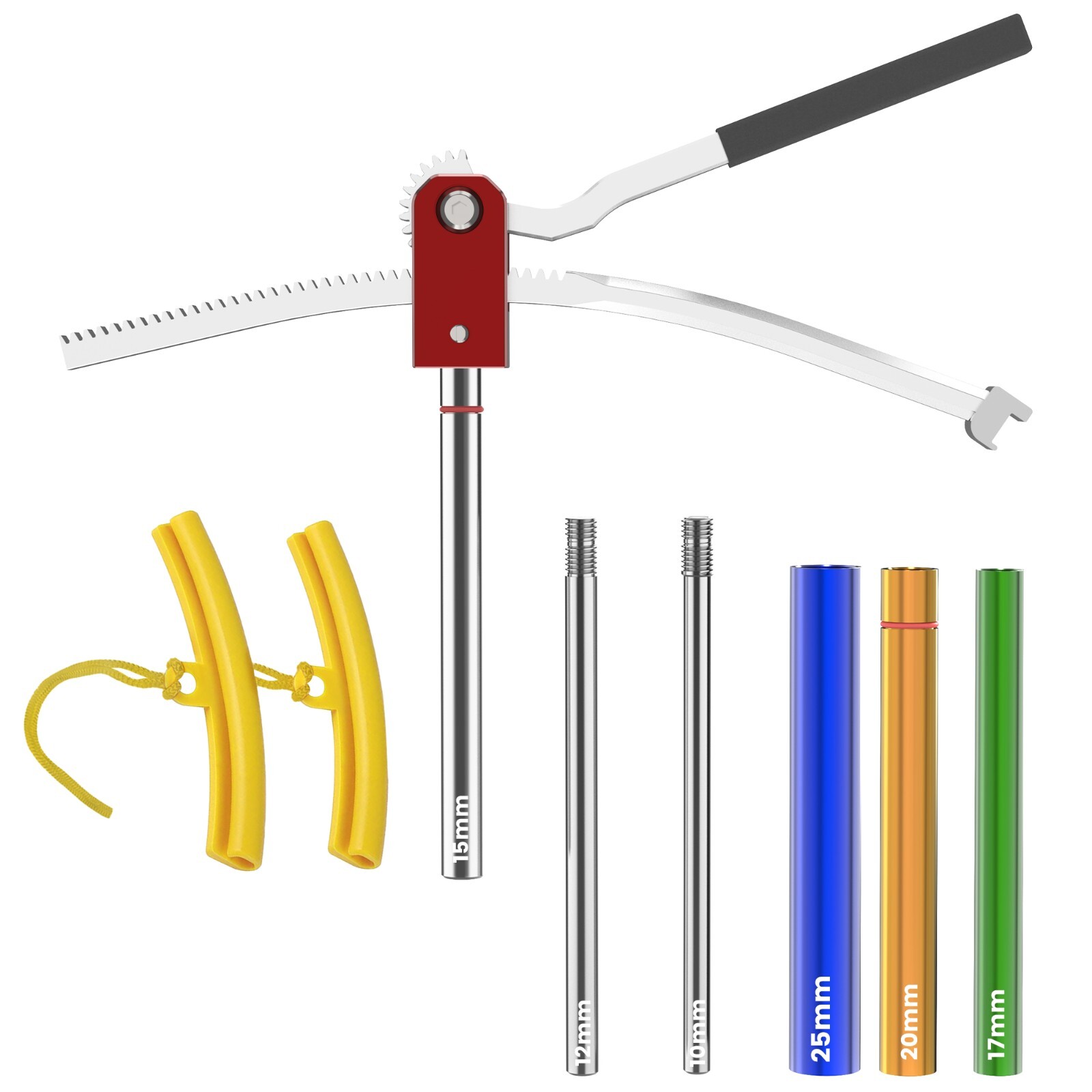 Dirt Bike Tire Changing Tool Kit , Comes with 15/17/20/25mm Axles, Color