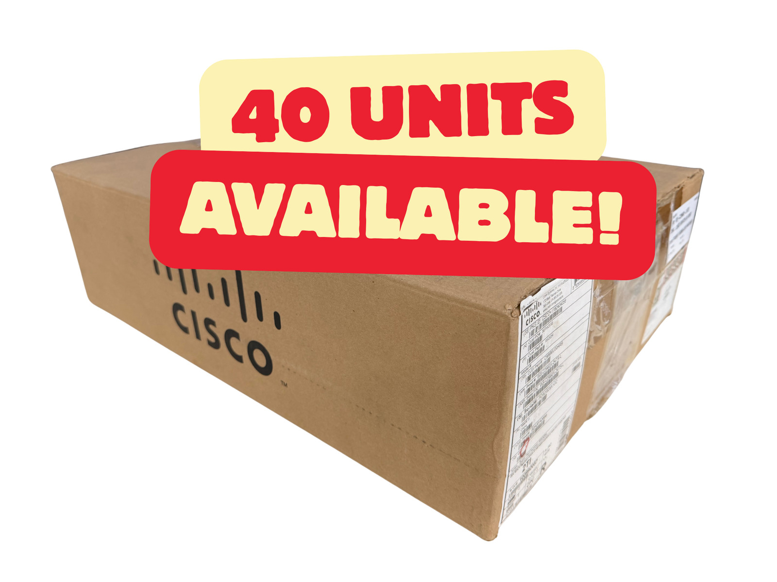 Cisco WS-C2960X-24TS-L Catalyst 24 Port Gigabit Ethernet Switch NEW IN BOX SEALE