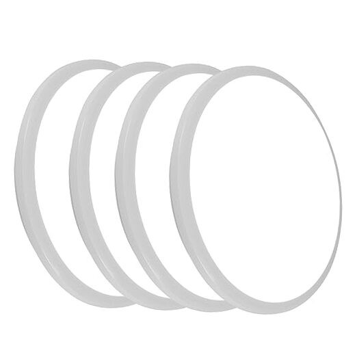 12 Inch LED Flush Mount Ceiling Light, 24W Surface Flat LED Ceiling 4 Pack