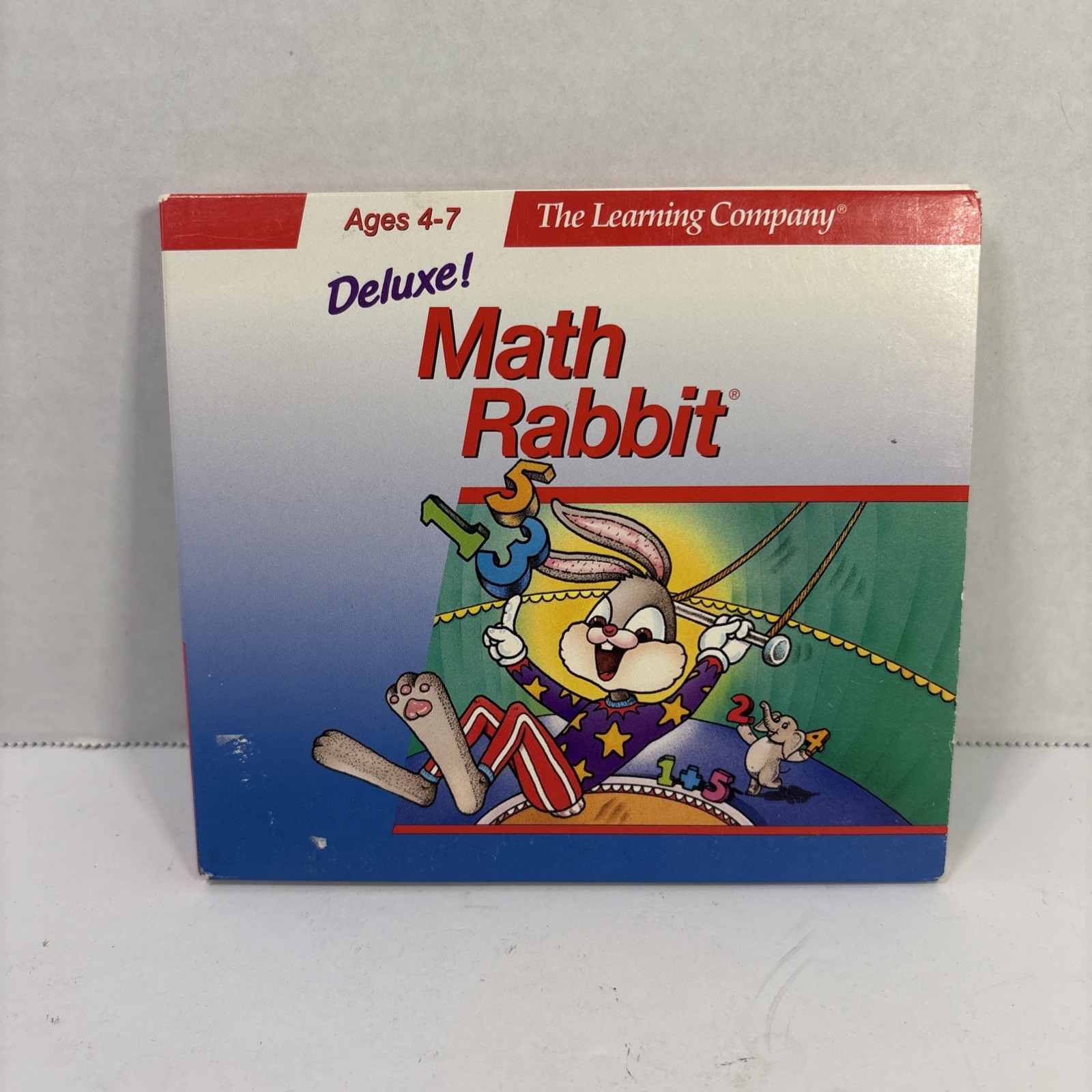 Deluxe! Math Rabbit PC CD‑ROM 1997 Ages 4‑7 Educational Game - The Learning Comp
