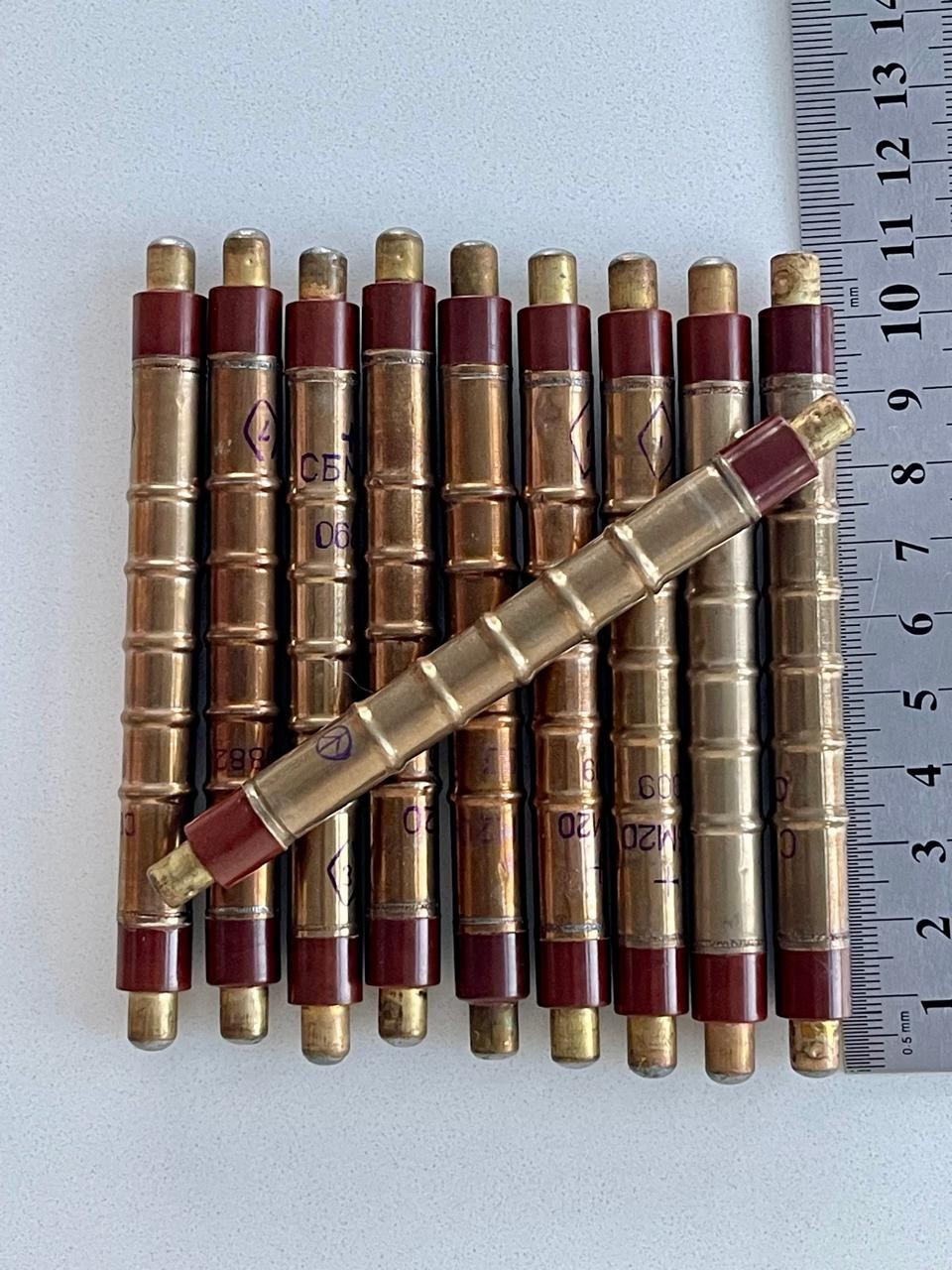 10pc. NEW Geiger Counter Tube GM Tube SBM-20 CBM- 20 СБМ-20  Tested Beta Gamma