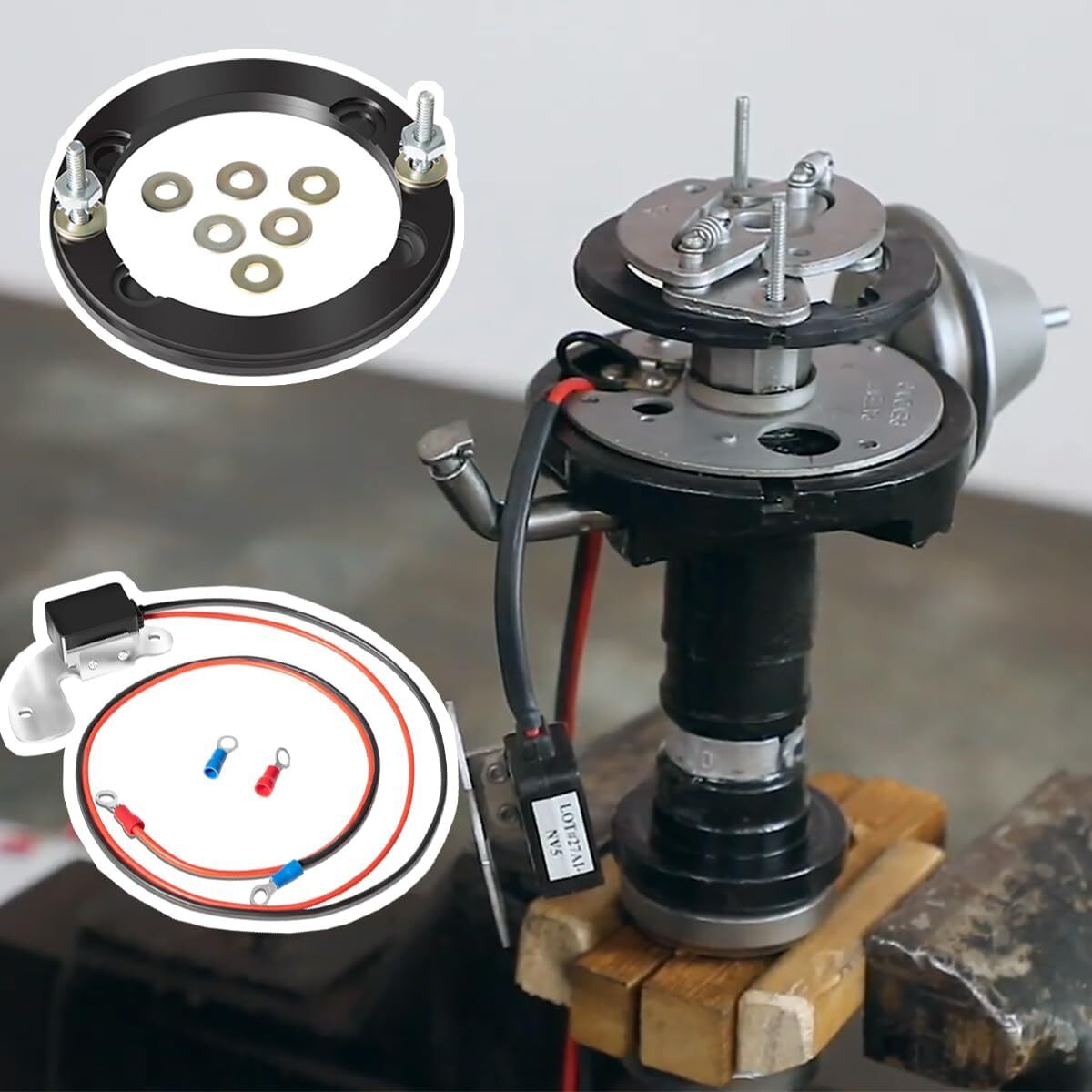 1181 Pertronix Ignitor Electronic Ignition Conversion Kit for Delco 8 Cylinder