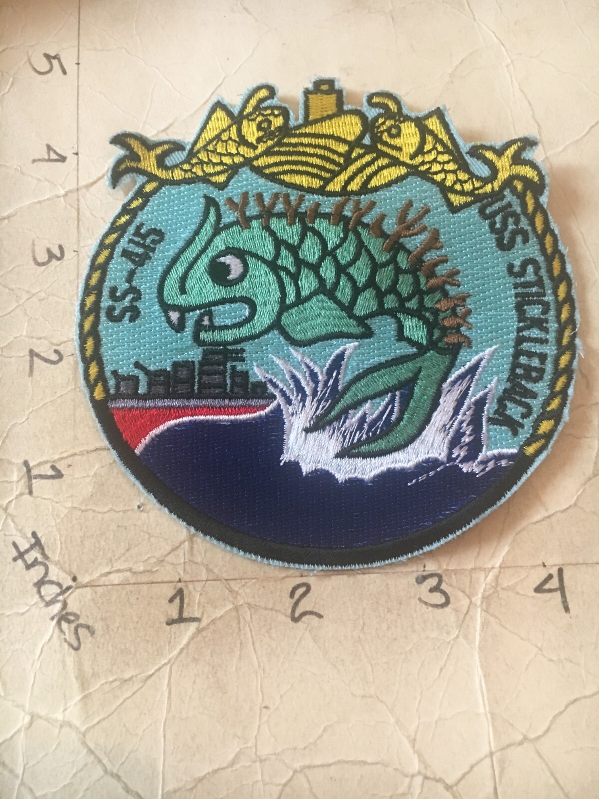 US Navy USS Stickleback SS-415 Submarine patch 6/9/25