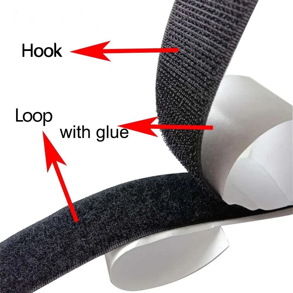 Strong Self Adhesive Hook & Loop Fastener Tape – Heavy Duty Nylon Sticky Back