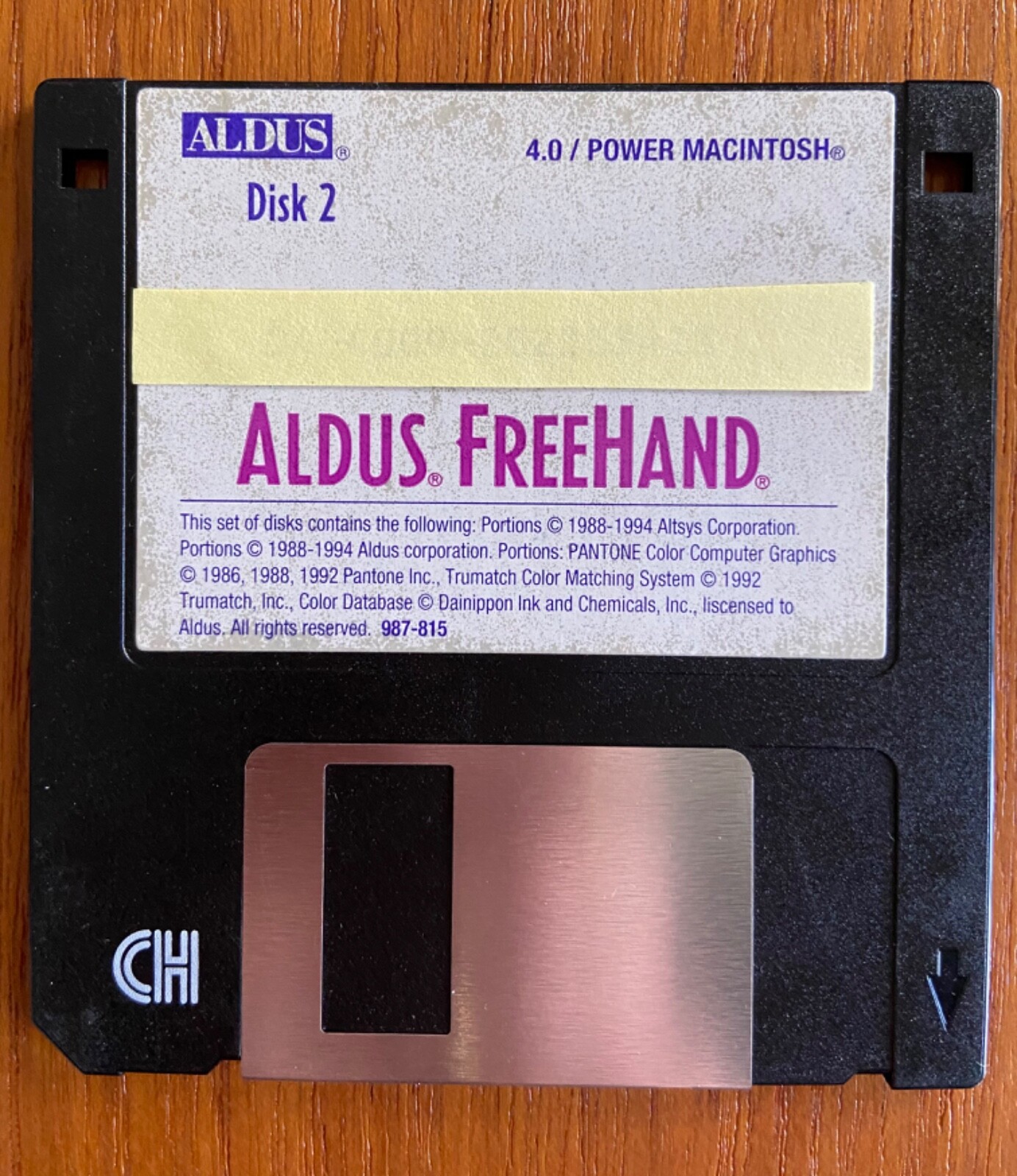 Aldus FreeHand 4.0 for Power Macintosh • Includes a "Quick Startup Guide" • 1994