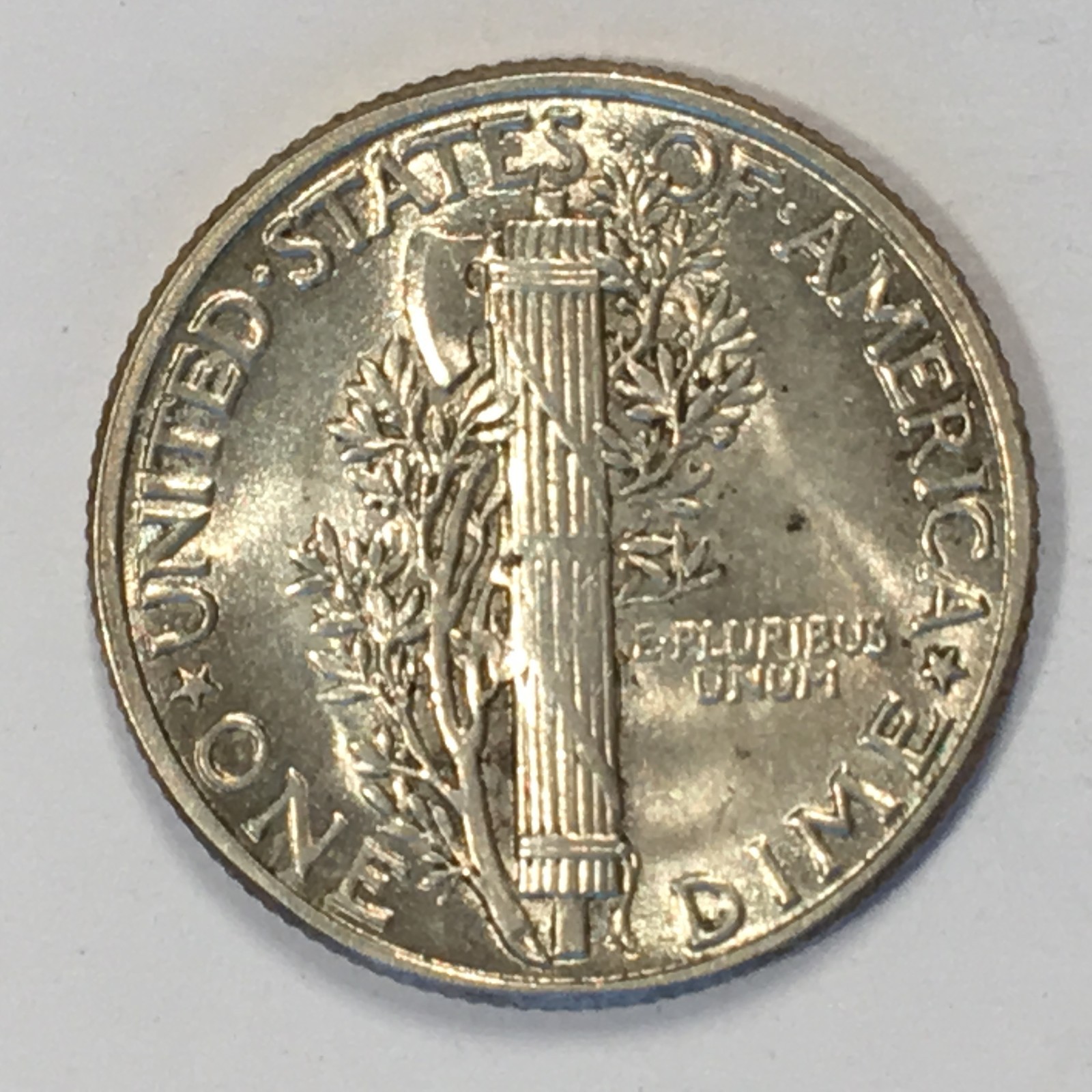 1945 Mercury Dime - Nice Uncirculated - High Quality Scans #G519