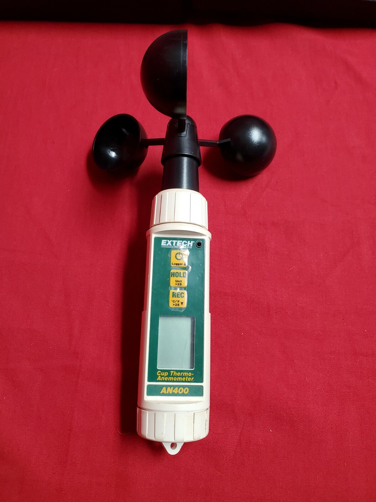 Extech Cup Thermo Anemometer AN400 with Case