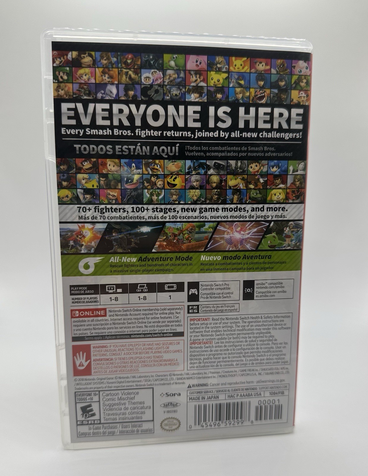 Super Smash Bros Ultimate - Nintendo Switch - READ DESCRIPTION