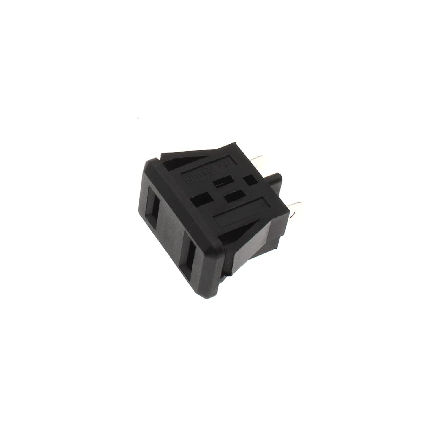 4Pcs US Socket American Type Industrial Plug 2 Pins Power Socket AC 125V 15A ...