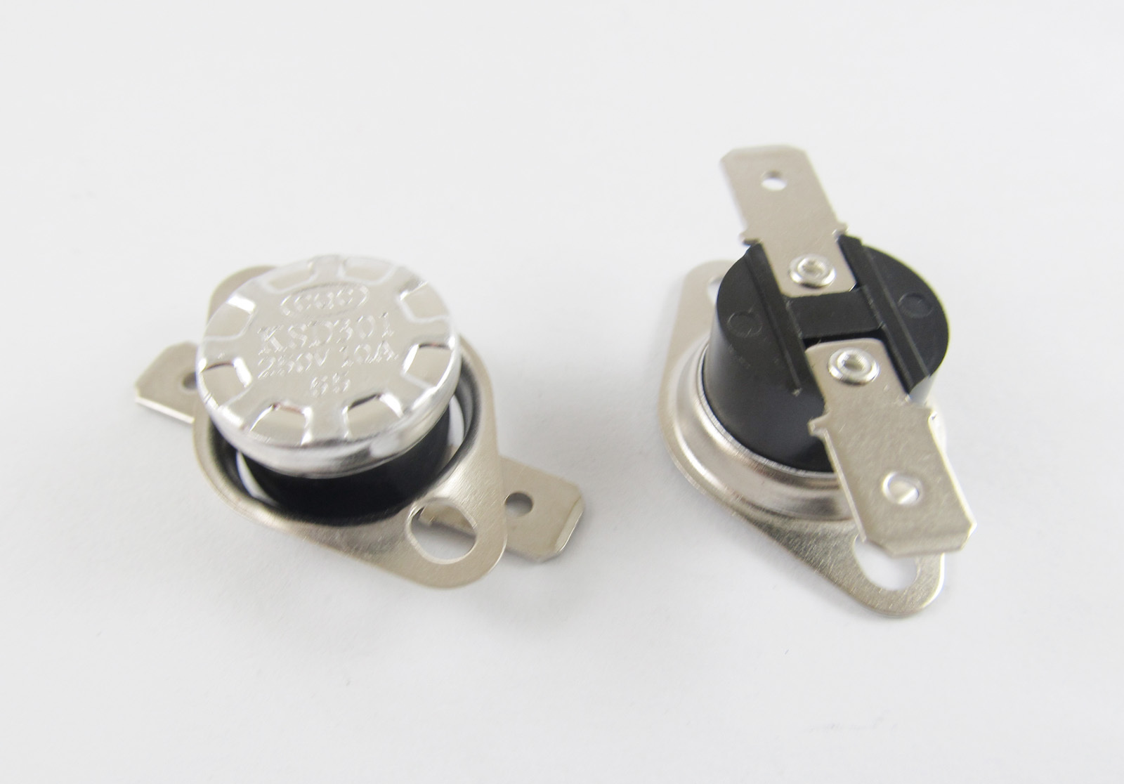 10pcs Temperature Controlled Switch Thermostat 65°C N.C. KSD301 Normal Close 10A