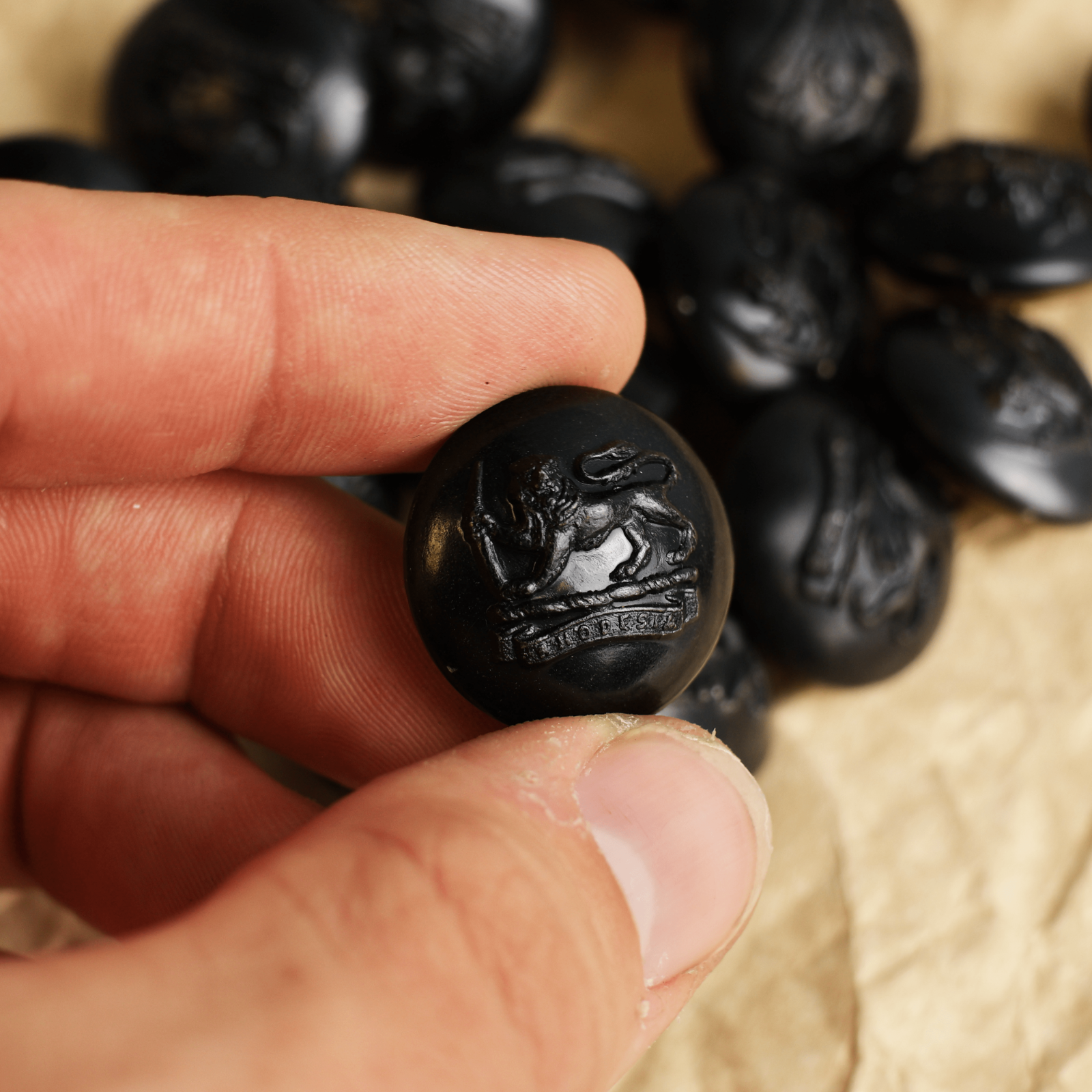 Rhodesian Soldier's Button