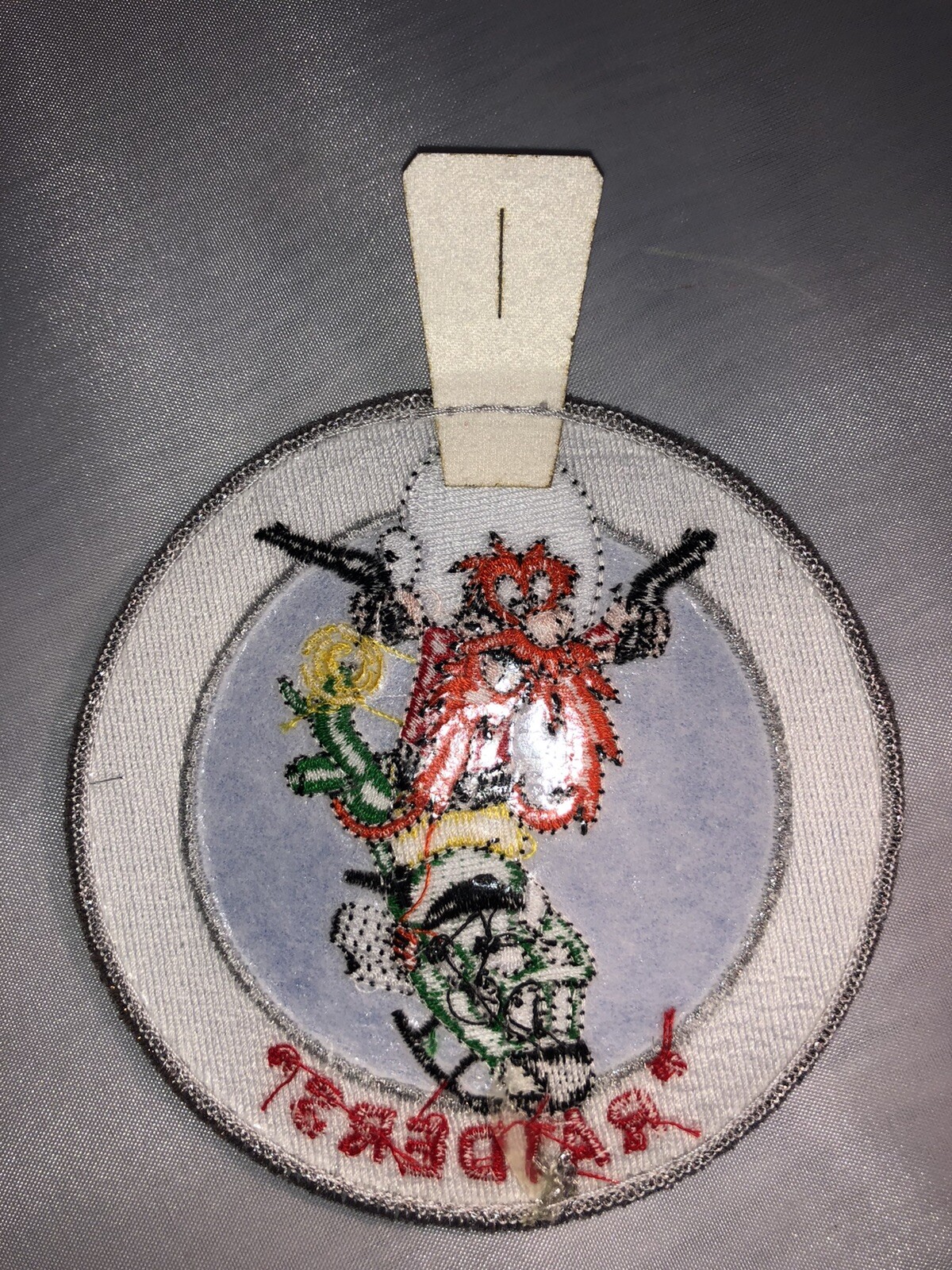 Raider Platoon Patch, Vietnam War YOSEMITE SAM 334th AHC Buttonhole Patch