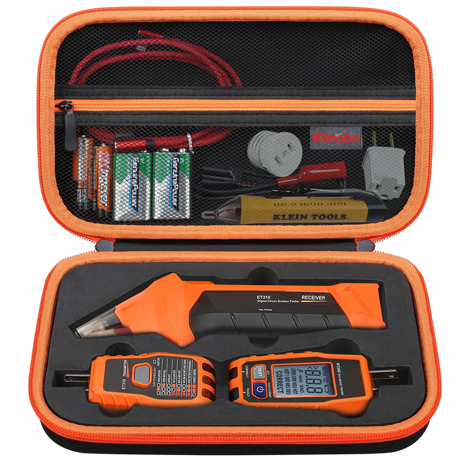 Elonbo Carrying Case for Klein Tools 80016/80041/ ET310 AC Circuit Breaker Fi...