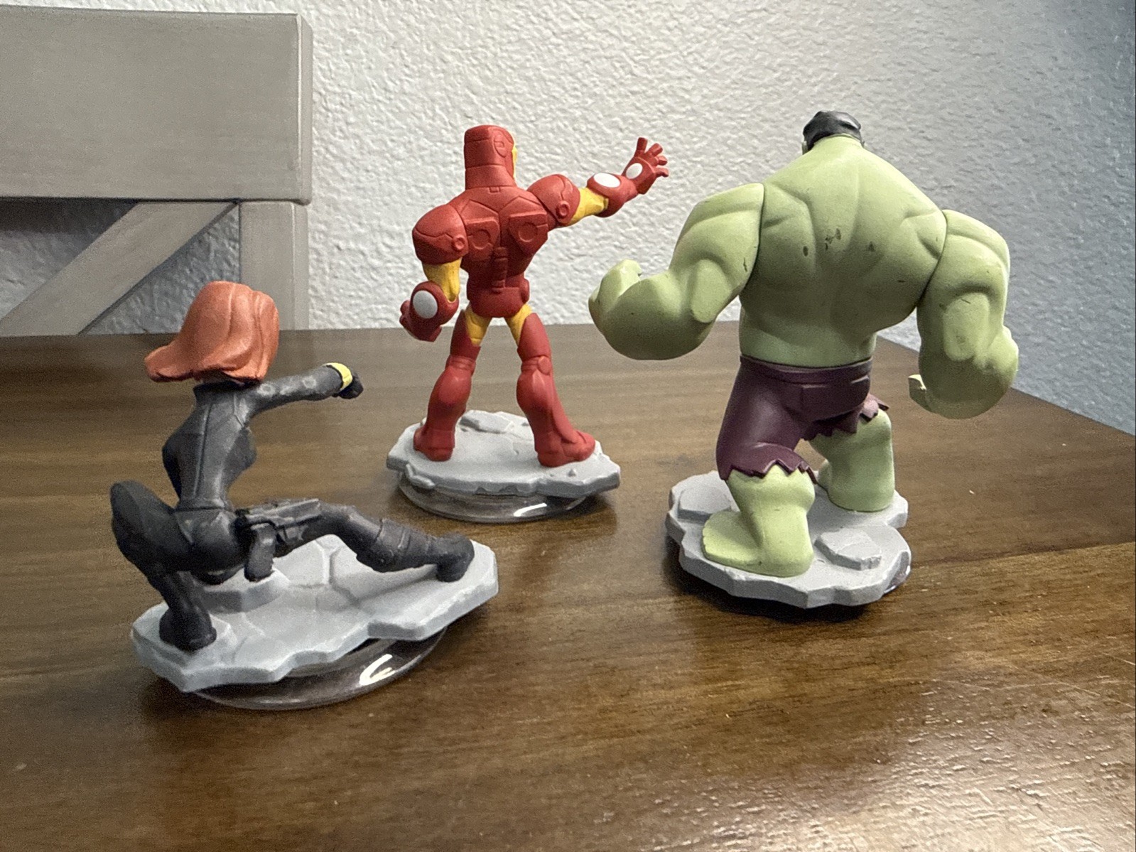 DISNEY INFINITY 2.0 Marvel Iron Man Hulk Black Widow Figures Avenger Untested