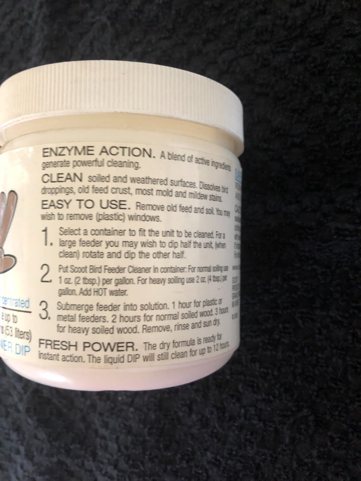 Scoot Bird Feeder Cleaner (Vintage)