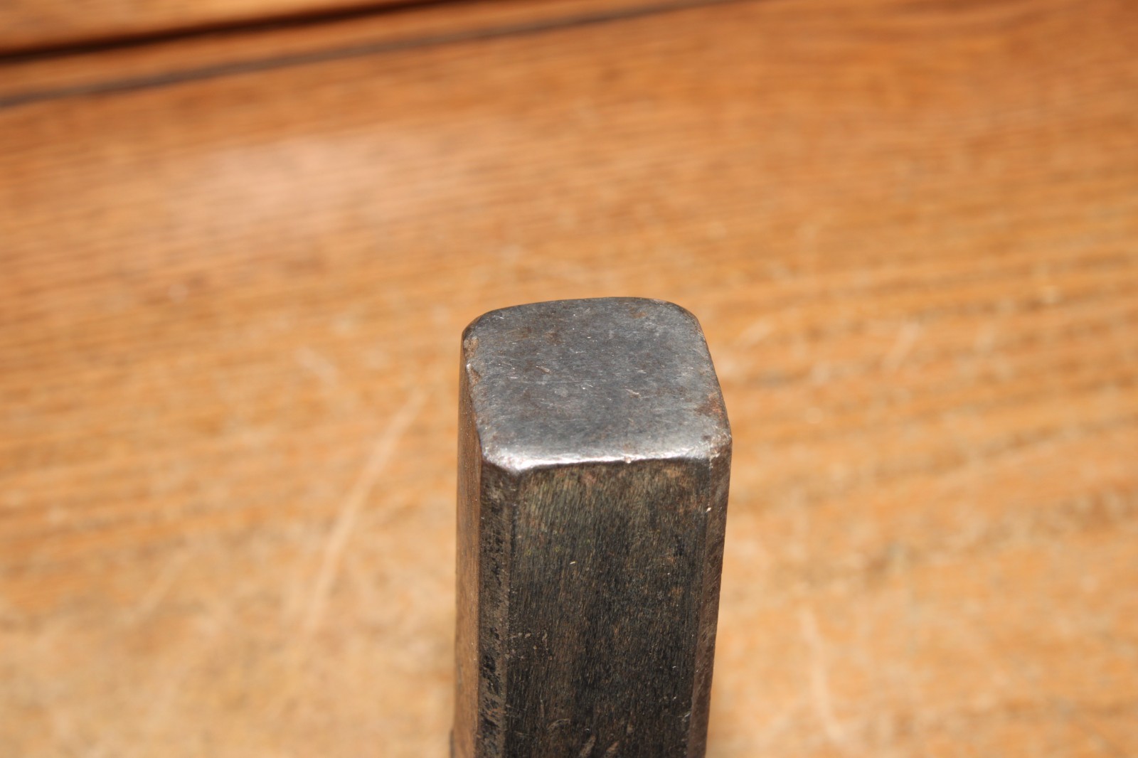 Vintage Plumb Tack Hammer Tinsmith Square Flat Head