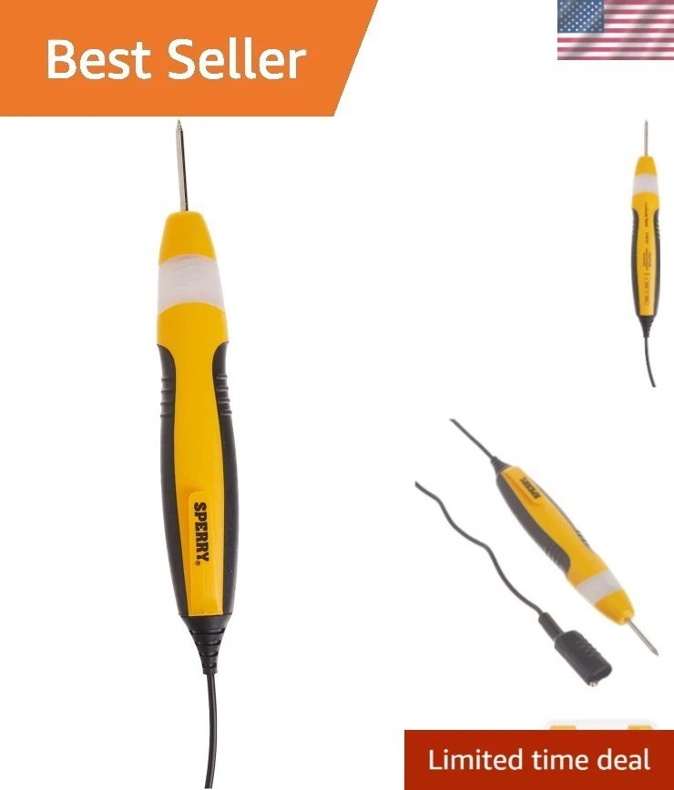 Sperry Instruments Yellow Continuity Tester - 2 Function, 360 Visual Indication