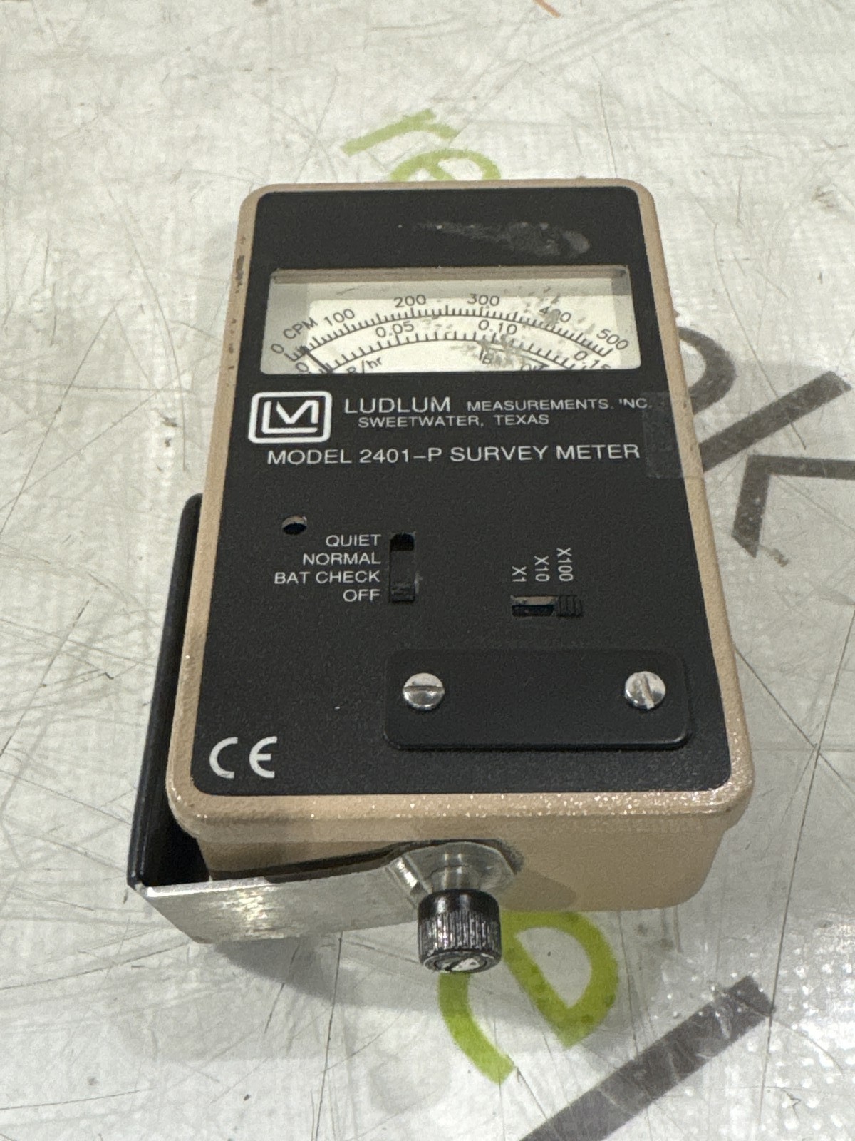 Ludlum Measurements Model 2401-P Survey Meter