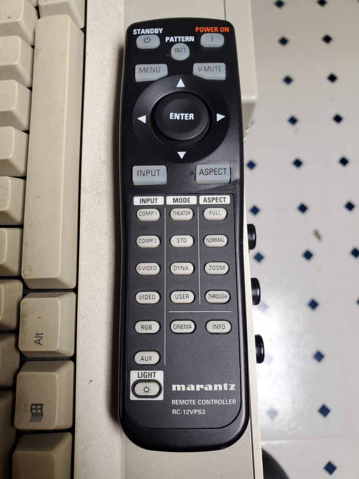Marantz VP12S3 Projector Remote Control