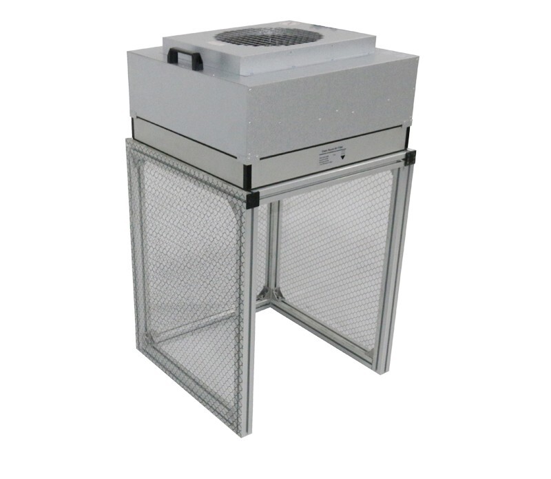 220V Dust Free Room Workshop Flow Hood Bench Air Flow Clean Workstation 0.3um