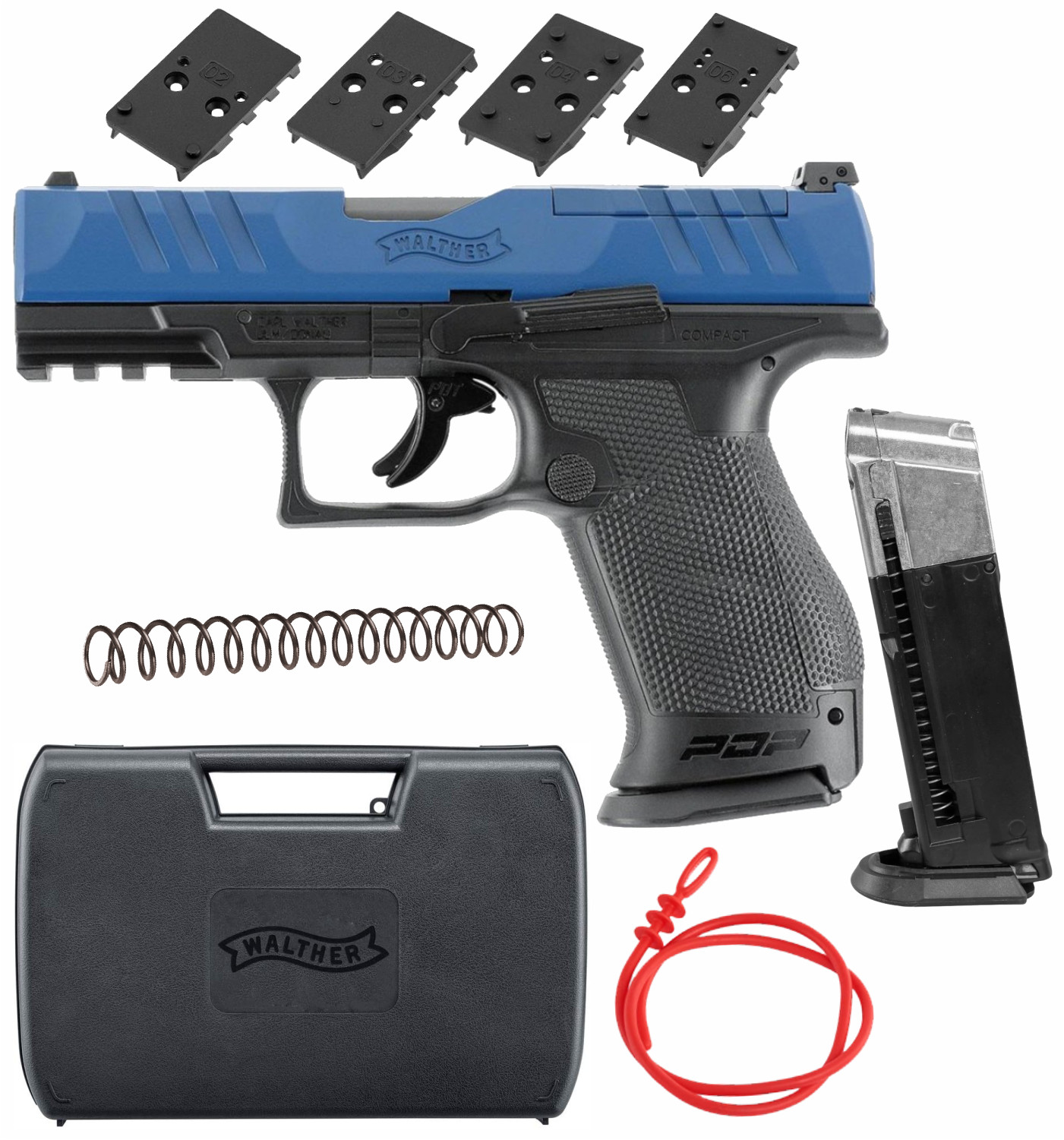 Umarex T4E Walther PDP Compact Optics Ready CO2 .43 Cal Paintball Marker 2292192