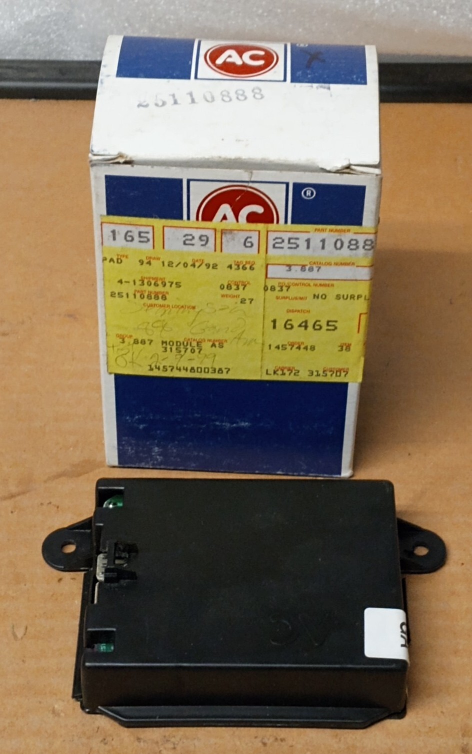 New Genuine AC Cruise Control Module 25110888