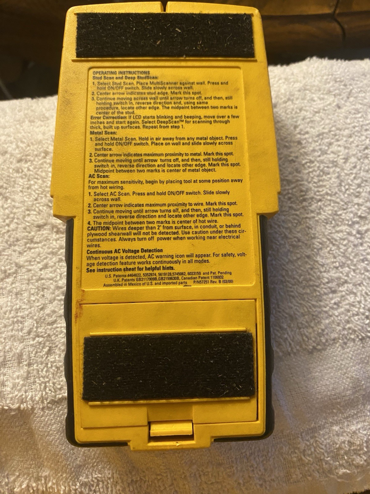 ZIRCON CONTRACTORS MULTISCANNER PRO -Stud, Metal, & AC Scanner $12. OBO.