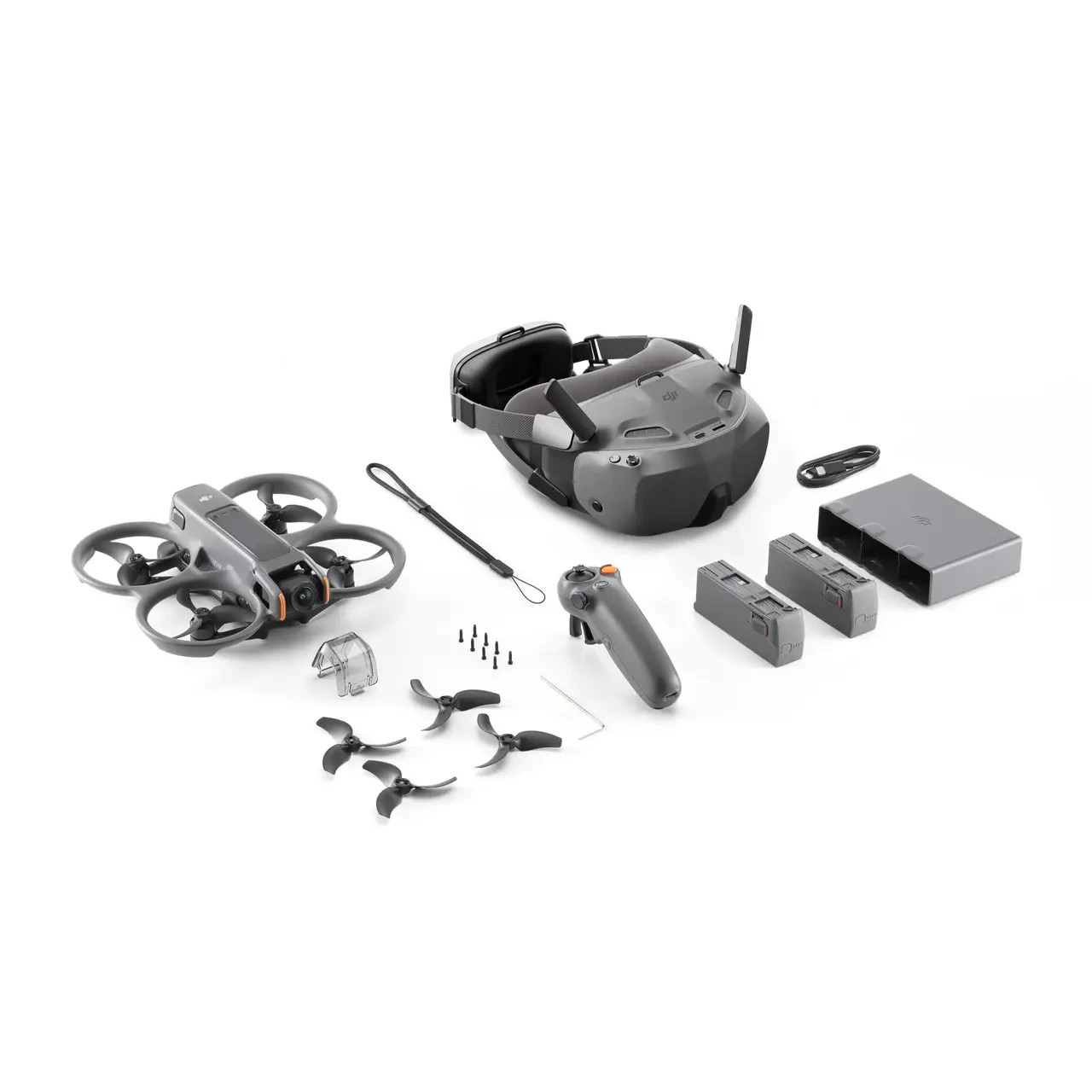 NEW DJI Avata 2 Fly Smart Combo Drone ( 3 Batteries + Goggles N3 + RC Motion 3 )
