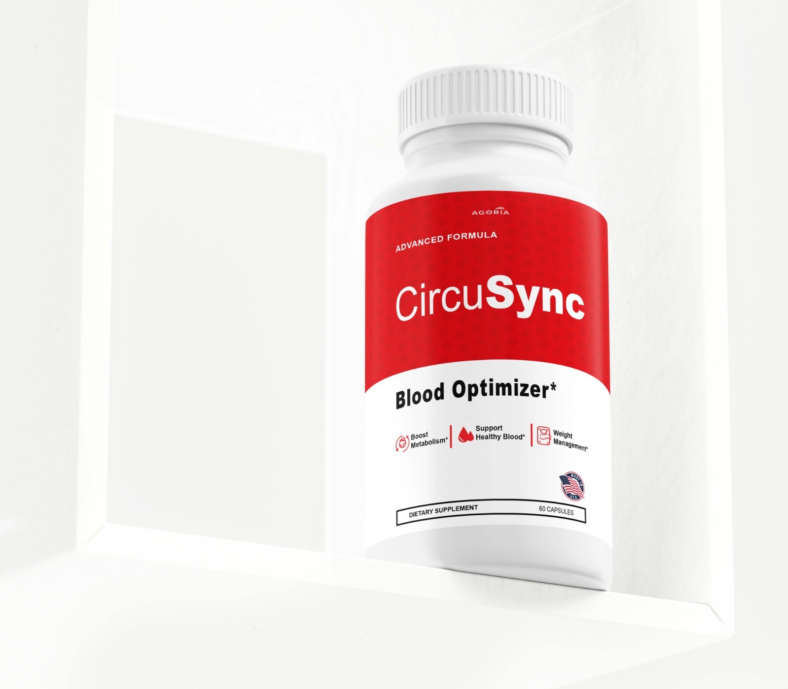 (3 Pack) CircuSync Advanced Blood Support Formula Supplement Circu Sync Capsules