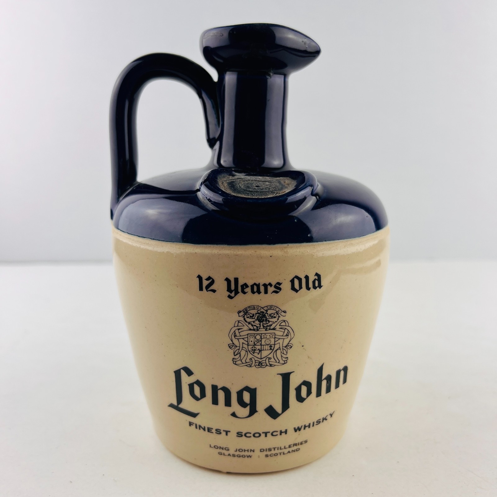 Long John 12 Year Old Blended Scotch Whisky Scotland Empty Bottle