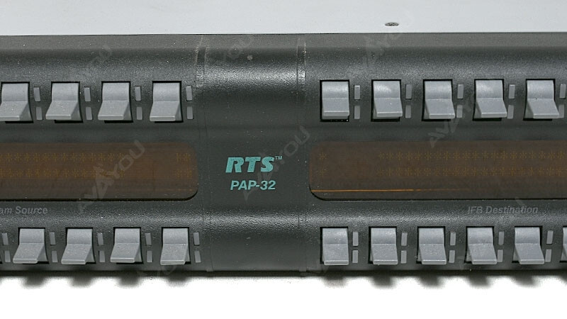 RTS Bosch PAP-32 PAP32PB Program IFB Assignment Panel 90007704000 Lever