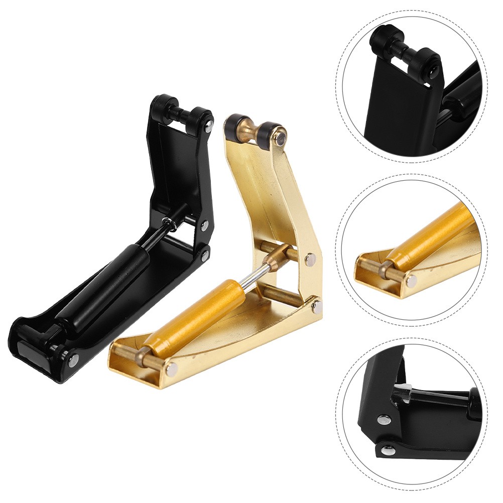 2Pcs Hydraulic Piano Buffer Metal Device Non Marking Slow Fallboard Control