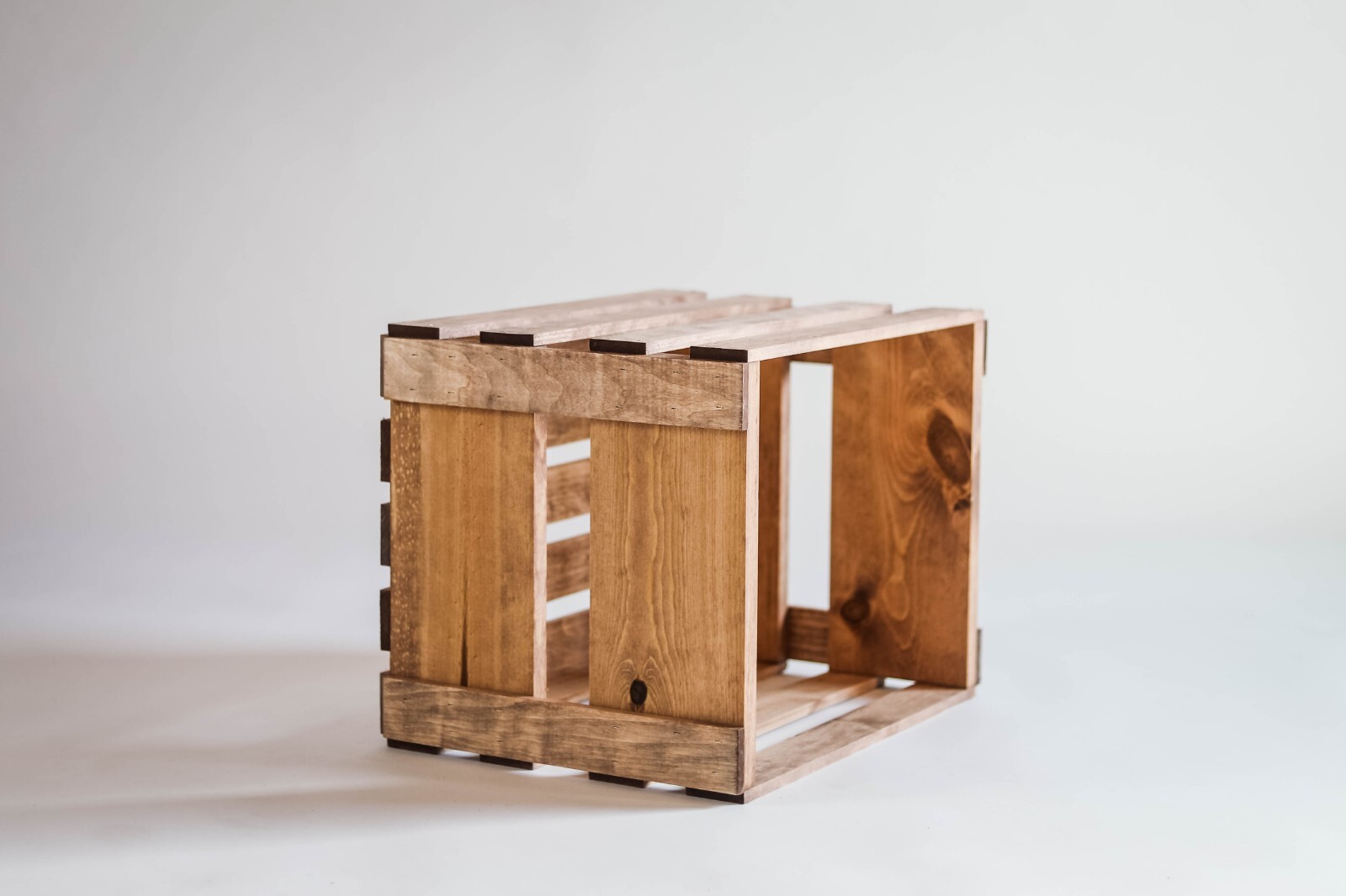Darla's Studio 66 Vinyl Record Holder Wooden Crate