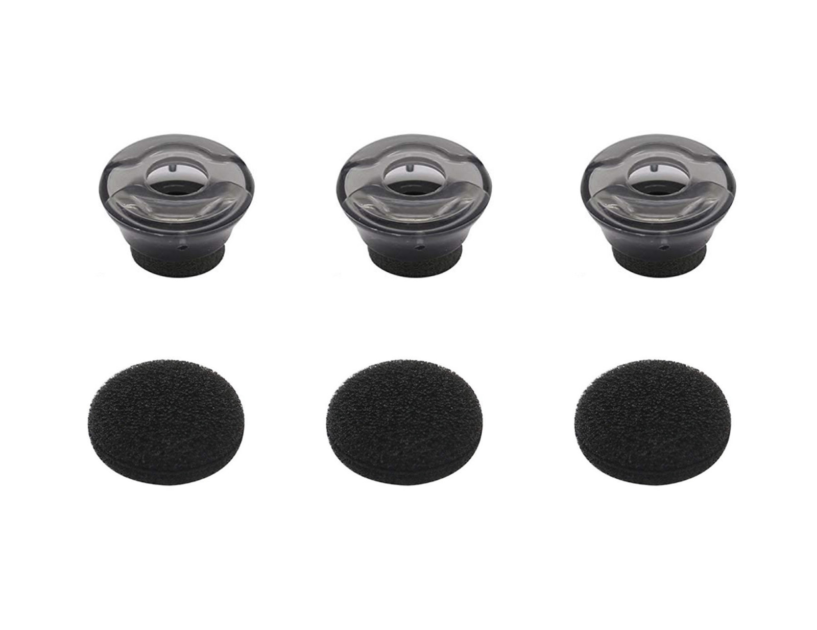 3 S Gels for Plantronics Voyager 5200 UC, Spare Replacement Kit with Foams.