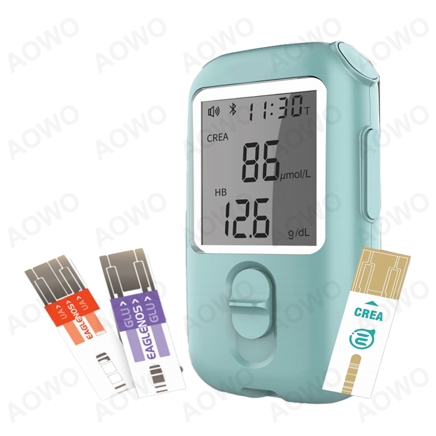 Kidney Function Monitoring Kit – Home Blood Creatinine Meter with 25 Test Strips