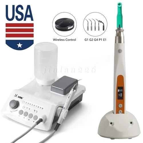 USA Dental VRN-A8 LED Ultrasonic Piezo Scaler /Cordless Hygiene Prophy Handpiece