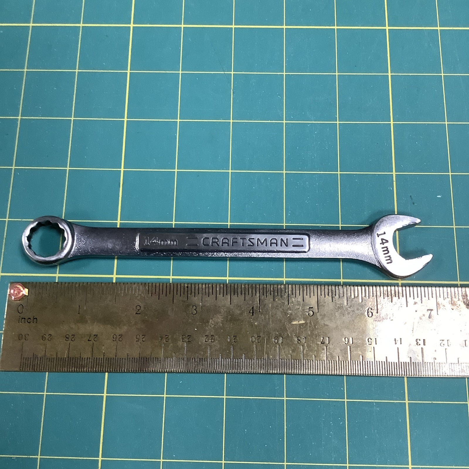 Vintage Craftsman VA 42918 14mm Combination Wrench USA