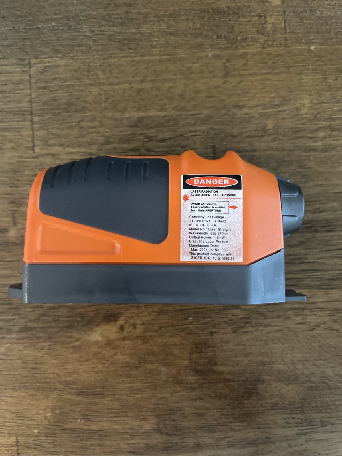 Open Box Laser Straight Stud Finder with Key Chain LED
