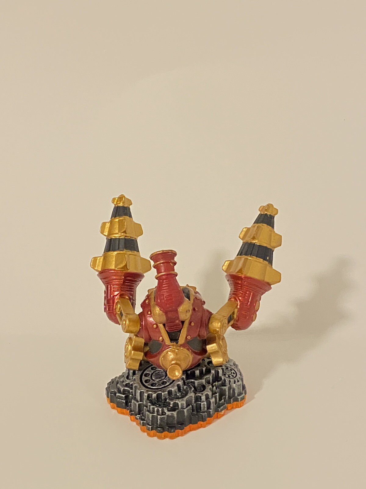 2012 Skylanders: Spyro's Adventure: DRILL SERGEANT #2 figure orange base