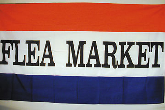 FLEA MARKET FLAG #035 advertising flags store banners 3 x  5 sign swap meet new