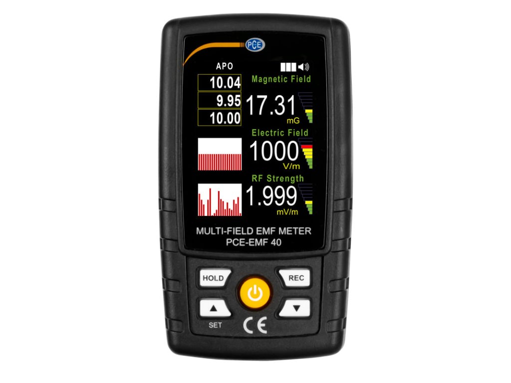 PCE Instruments PCE-EMF 40 - Electromagnetic Environmental Meter (for Low and