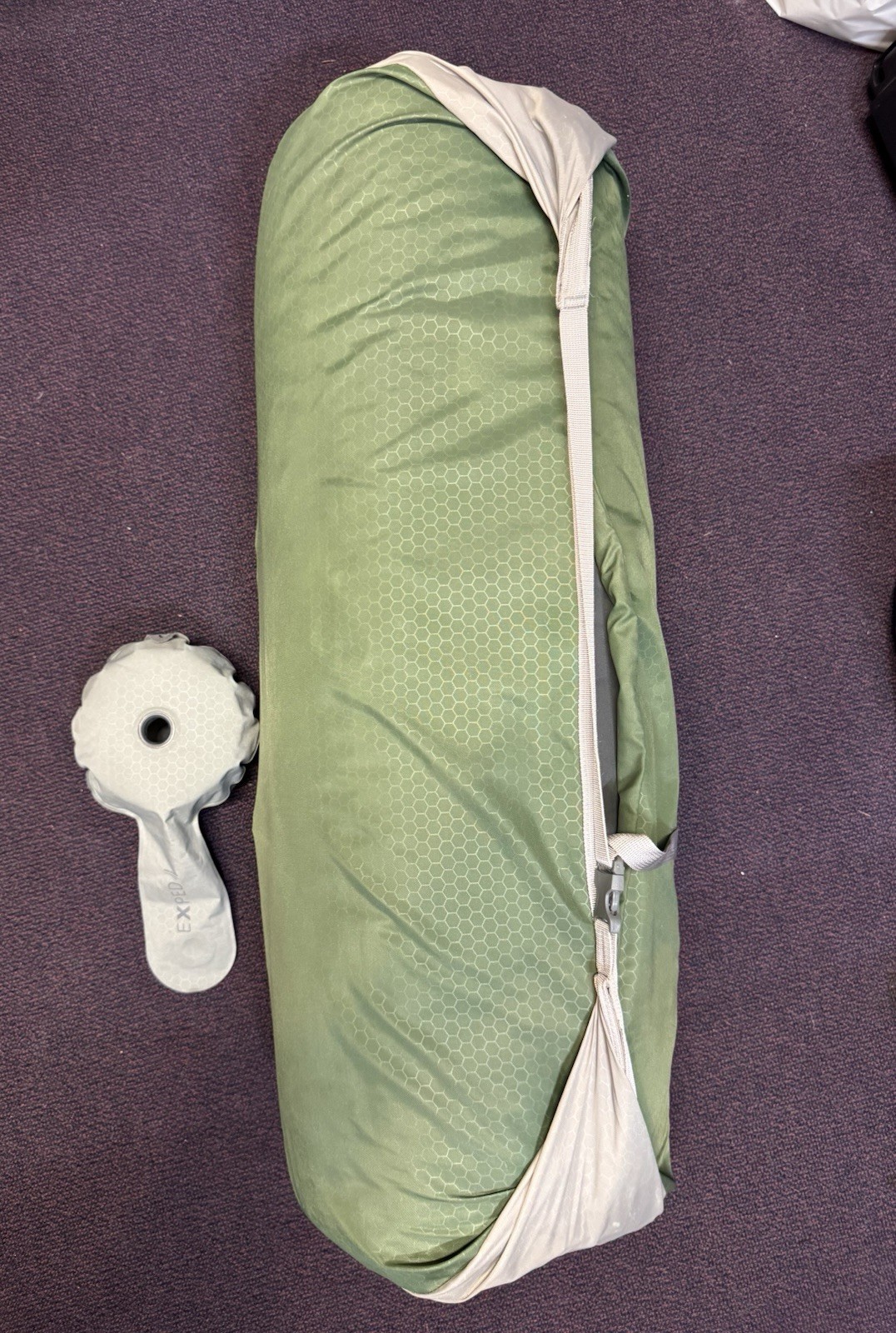 Exped Megamat 10 LXW  Insulated Self-Inflating With Pump- Sleeping Pad Green