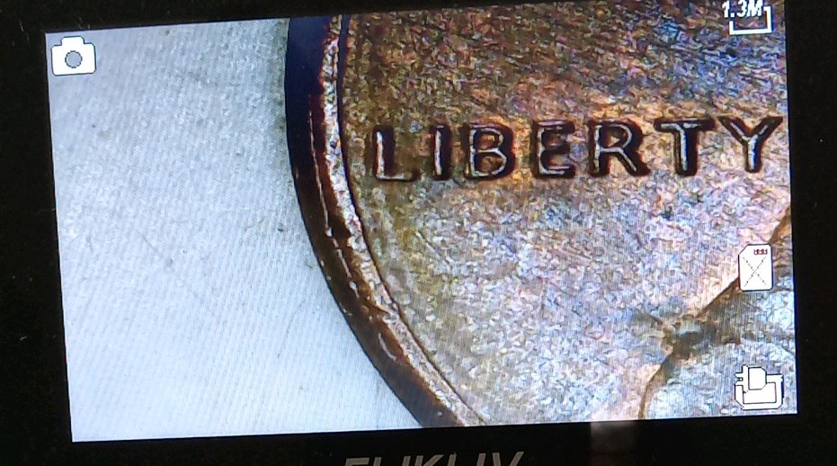 Error 1986 Lincoln Penny- Rim Run - Die Crack