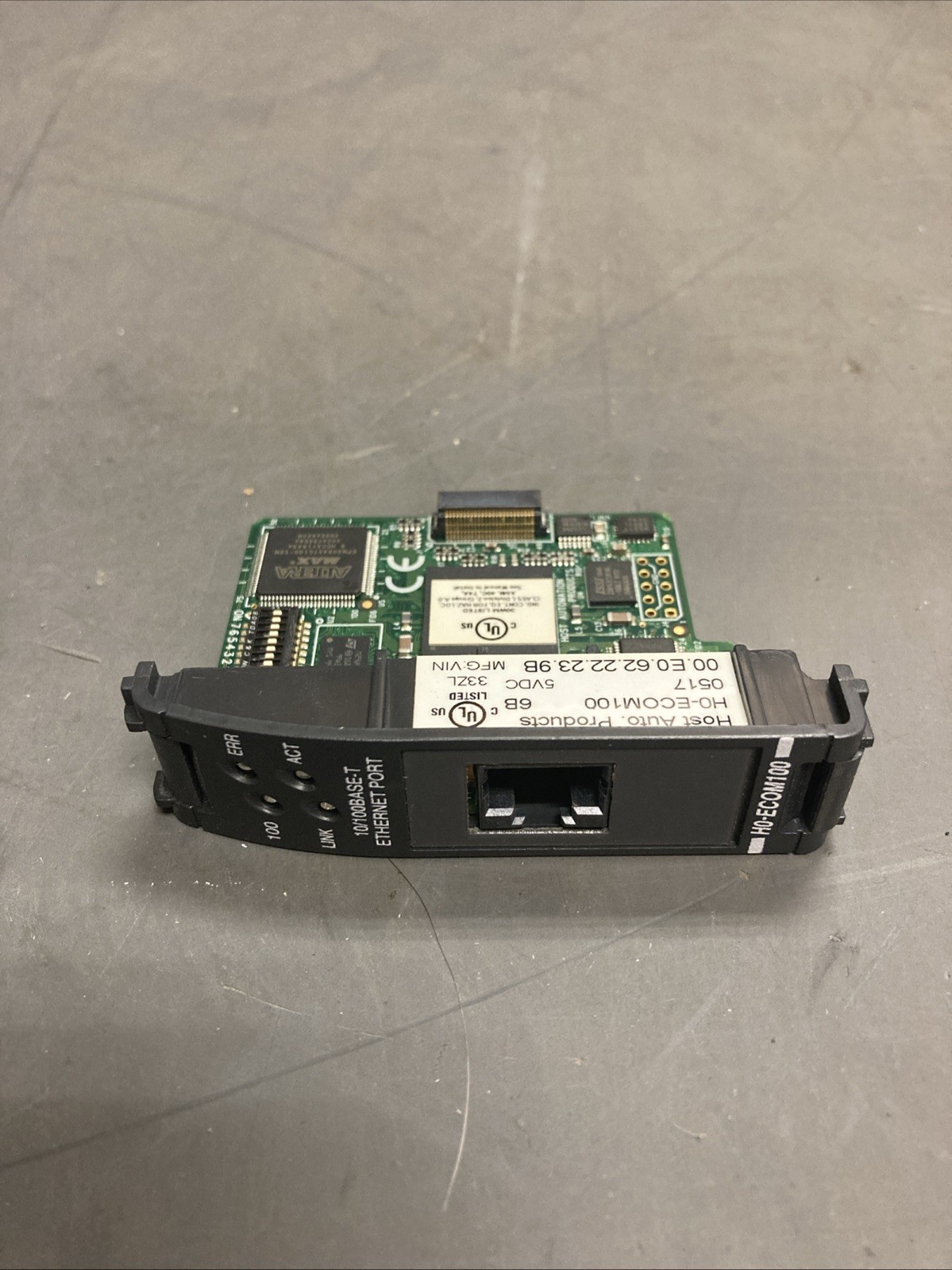 HOST AUTOMATION H0-ECOM100 Ethernet Communication Module Used | U.S.A. SELLER